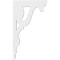 Ekena Millwork Robin Architectural Grade PVC Bracket, 5/8"W X 8"D X 14"H BKTP01X08X14RB - alternate 2